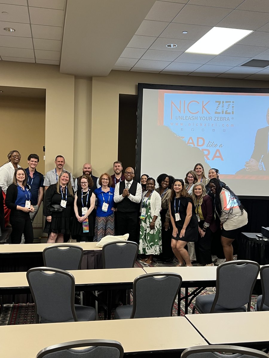 Grateful to have delivered Lead Like a Zebra at #NACE25! 🦓
Big thanks to <a href="/NACEOrg/">National Association of Colleges and Employers</a> for the opportunity—and to every pro who showed up ready to reflect, engage, and lead boldly.
Let’s keep standing out by being ourselves.
#Leadership #CareerDevelopment #leadlikeazebra