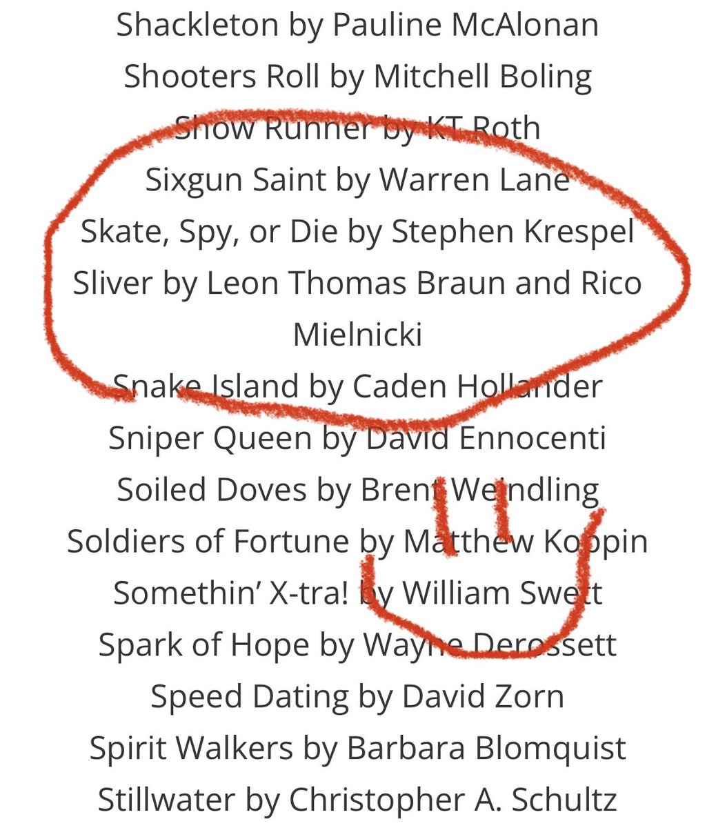 When a Screenwriter takes a big swing on a really original high concept idea, sometimes that can be a polarizing hit or miss 🤔

As such, really thankful to <a href="/NetworkISA/">The ISA</a> for having the courage to recognize the story in Sliver as a (so far) quarterfinalist ☺️