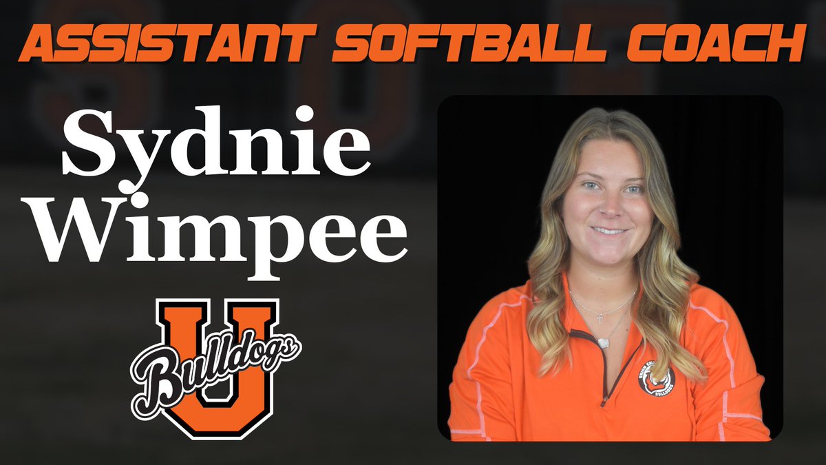 Sydnie Wimpee has been named #UnionSoftball’s new assistant coach! Wimpee played college softball at Purdue and San Diego before spending last season as a coach at Notre Dame.

#RepTheU | #TheRightWayToPlay

➡️➡️➡️ bit.ly/3TqJeLq