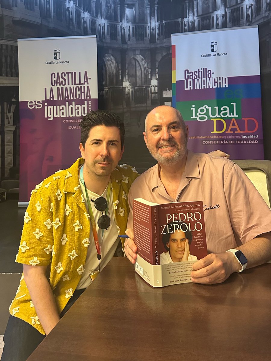 Ignacio Dela Iglesia /❤️🏳️🌈 (@dela_sama) on Twitter photo Lleno total en la presentación de <a href="/miquel_fer/">Miquel A. Fernández 🏳️🌈🌹☂️</a> de su libro “Pedro Zerolo”, escuchando sobre la vida del que ha sido el mayor activista de nuestro país. El acto ha sido en Camerino Café #Guadalajara, siendo el primero de la programación de actividades de <a href="/igualdadclm/">igualdadclm</a> #OrgulloLGTBI Lleno total en la presentación de <a href="/miquel_fer/">Miquel A. Fernández 🏳️🌈🌹☂️</a> de su libro “Pedro Zerolo”, escuchando sobre la vida del que ha sido el mayor activista de nuestro país. El acto ha sido en Camerino Café #Guadalajara, siendo el primero de la programación de actividades de <a href="/igualdadclm/">igualdadclm</a> #OrgulloLGTBI