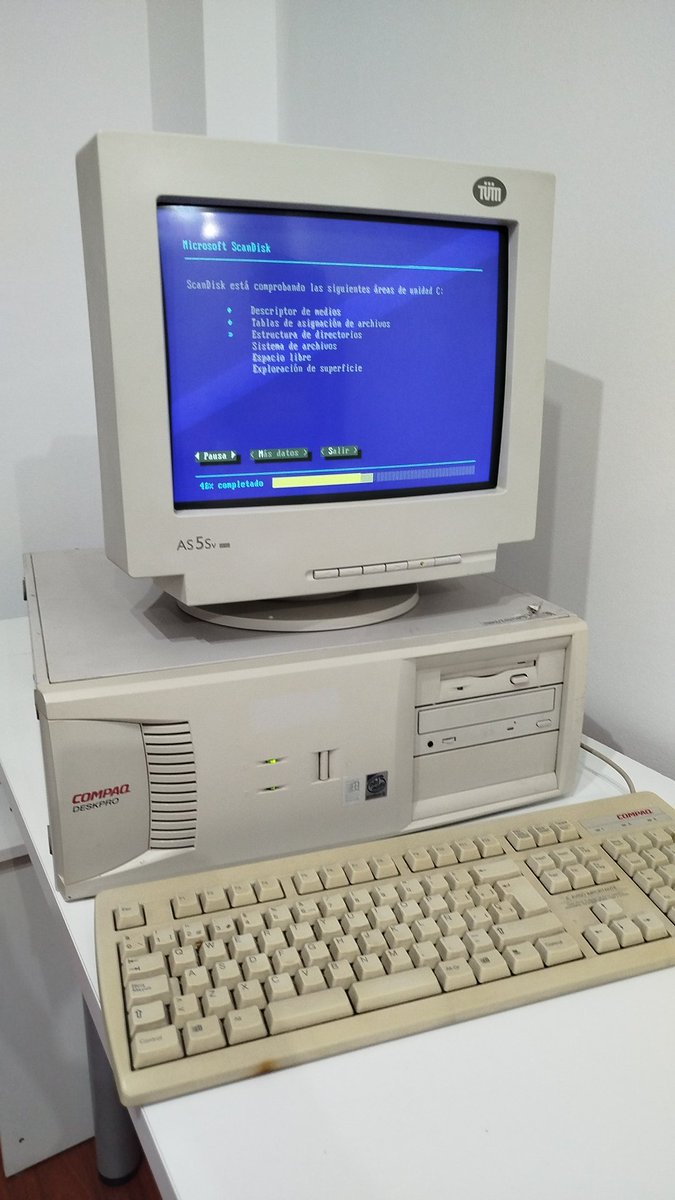 RubenRetro_PC's tweet image. That moment when you powered off the PC the wrong way… and Scandisk came to judge you. Good times. 😅
#RetroPC #DOSgames #Windows98 #RetroGaming #Scandisk