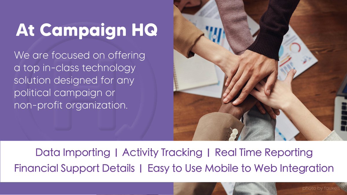 Campaign HQ App (@campaignhqapp) on Twitter photo Transform any campaign into a professionally organized and result-focused team! <a href="/campaignhqapp/">Campaign HQ App</a> Transform any campaign into a professionally organized and result-focused team! <a href="/campaignhqapp/">Campaign HQ App</a>