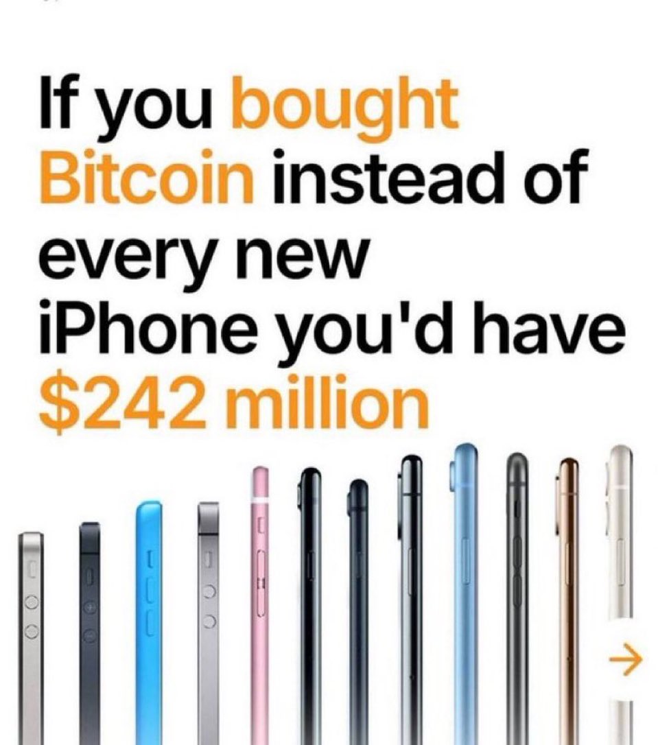 I wonder how much you would have if you bought Bitcoin instead of JPEGs. 🤔