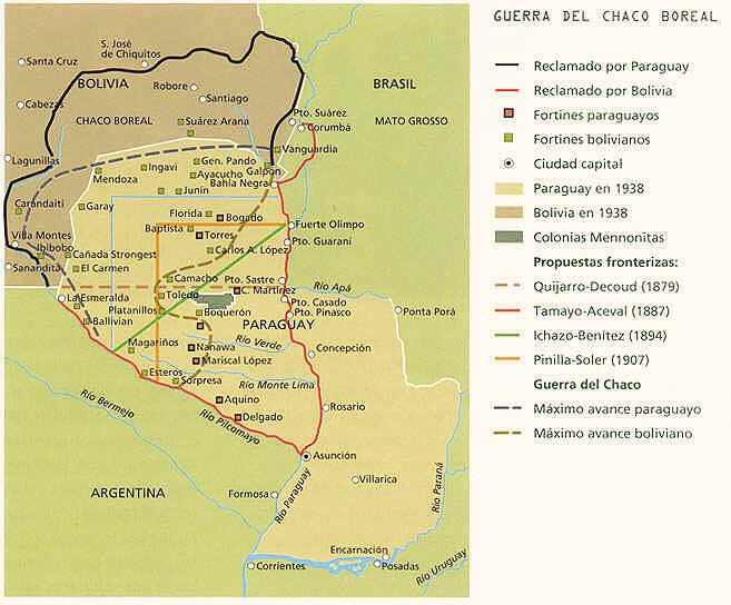 nathanseastrand's tweet photo. En memoria de la Guerra del Chaco. Un mapa comprensiva de la Guerra. Que en paz descansen todos que pelearon por el “infierno verde” #paraguay #bolivia https://t.co/KYuZDE1ZKc