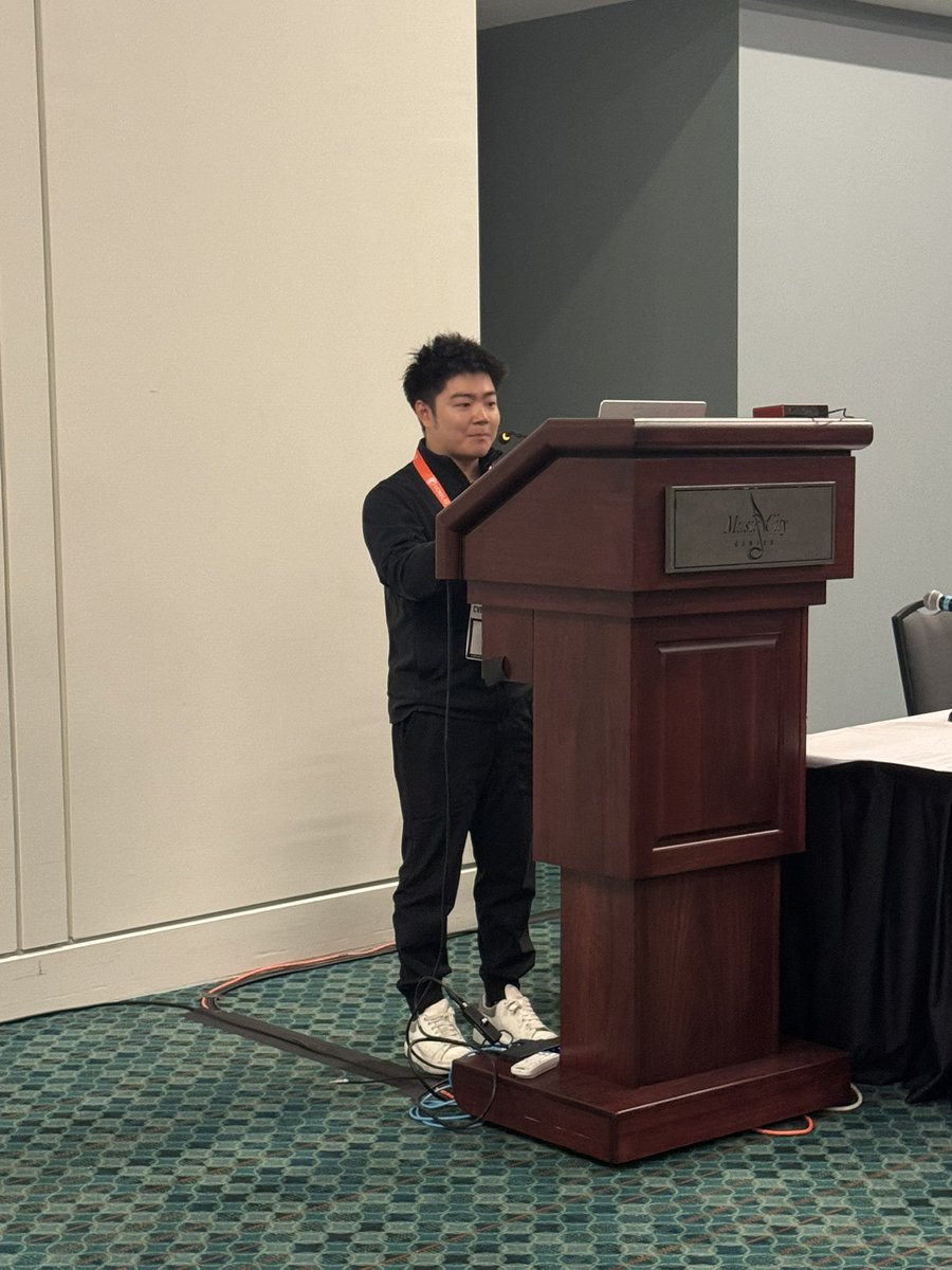 cveu_workshop's tweet image. Thanks Yunfei Zhao COO of our sponsor @abaka_ai for giving a great talk on scaling creative visual content generation! Shout out to your data annotation efforts for the genAI era.#CVPR
