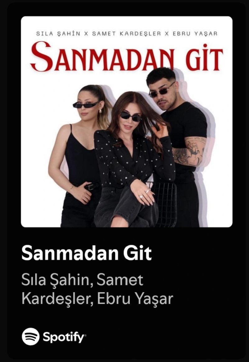 Kraliçe sürpriz bombayı patlattı. ❤️

Seni de herkes gibi 
sanmadan git sanmadan git,
Kurudu yaş gözümde
Dolmadan git dolmadan git...
<a href="/EbruYasarOnline/">Ebru Yaşar</a>