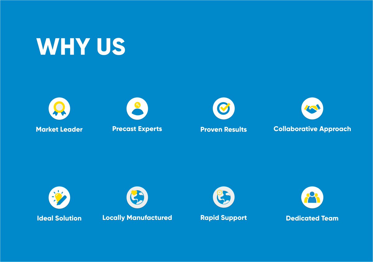 Choose UltraSpan for market-leading precast expertise!
We deliver proven results with a collaborative approach, ideal locally manufactured solutions, rapid support, and a dedicated team!

#UltraSpanTechnologies #precastconcrete #Progressgroup #concretedesign