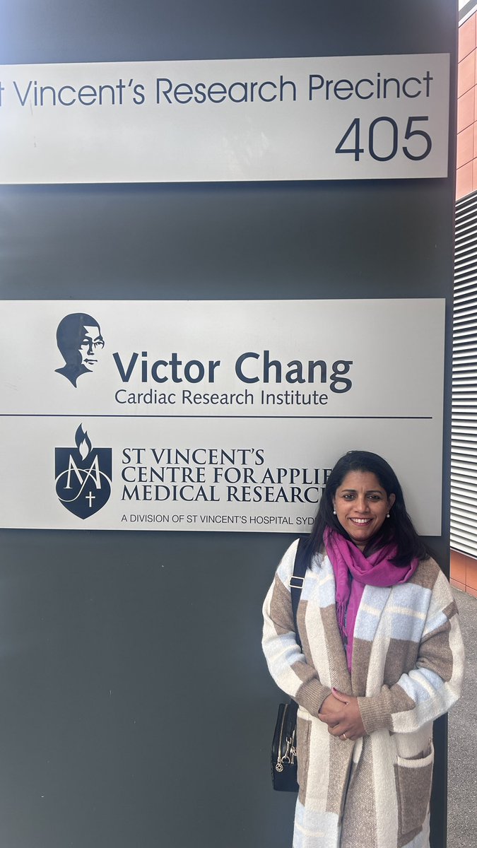 sujas15's tweet photo. It was an honour to visit Australia's home of heart research @VictorChangInst 
dedicated to finding cures for cardiovascular disease through world-class and cutting-edge medical research. Thank you @robertbyrneoz 
@UCDGlobalLounge @UCD_Research @ucdsnmhs @ucddublin https://t.co/YXqzesx5Se