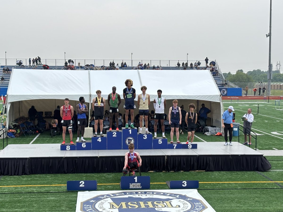 One final update!  Alex placed 4th in the 400m!