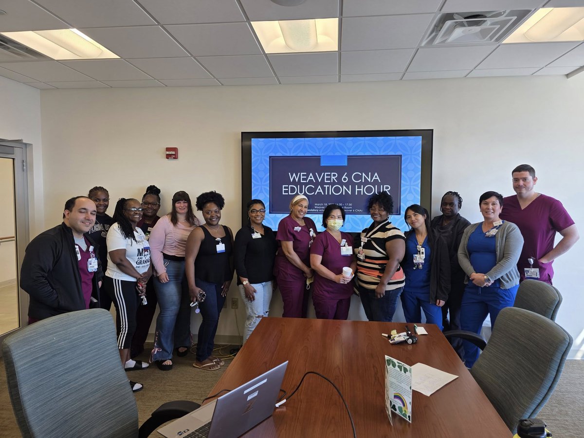 Happy #CNAWeek to all of our hard-working and compassionate Certified Nursing Assistants! Our CNAs do so much for our patients - from recording vitals to aiding in self-care tasks to providing emotional support - these team members are essential to the care we provide our