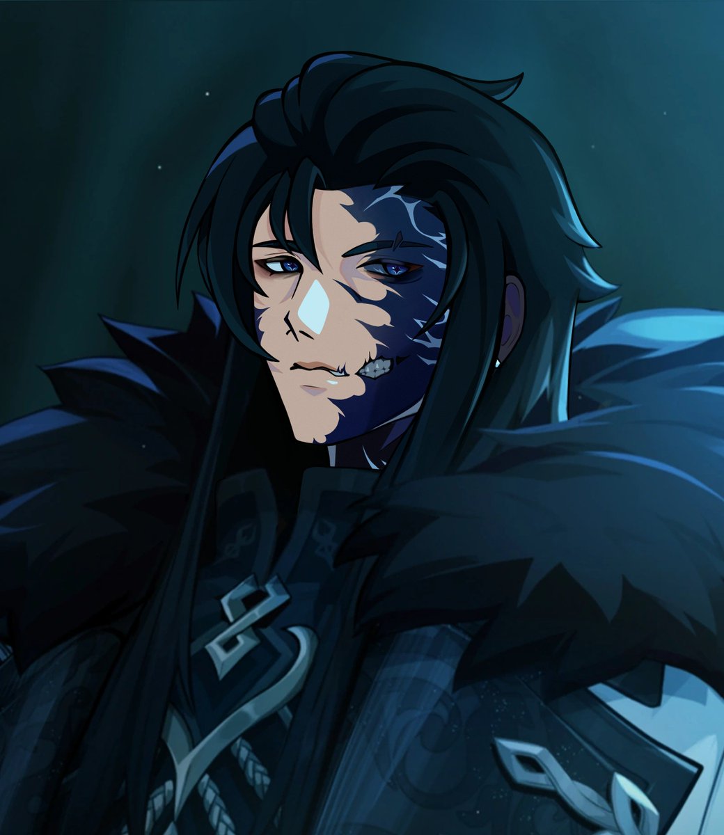 finally updated the speculative #capitano design from the previous natlanese theory to khaenri'ahn :3 🖤