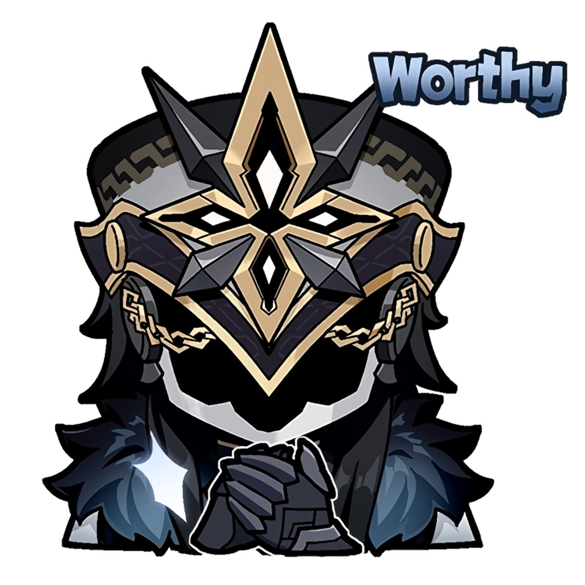 #capitano maskless chibi emote edit 🖤