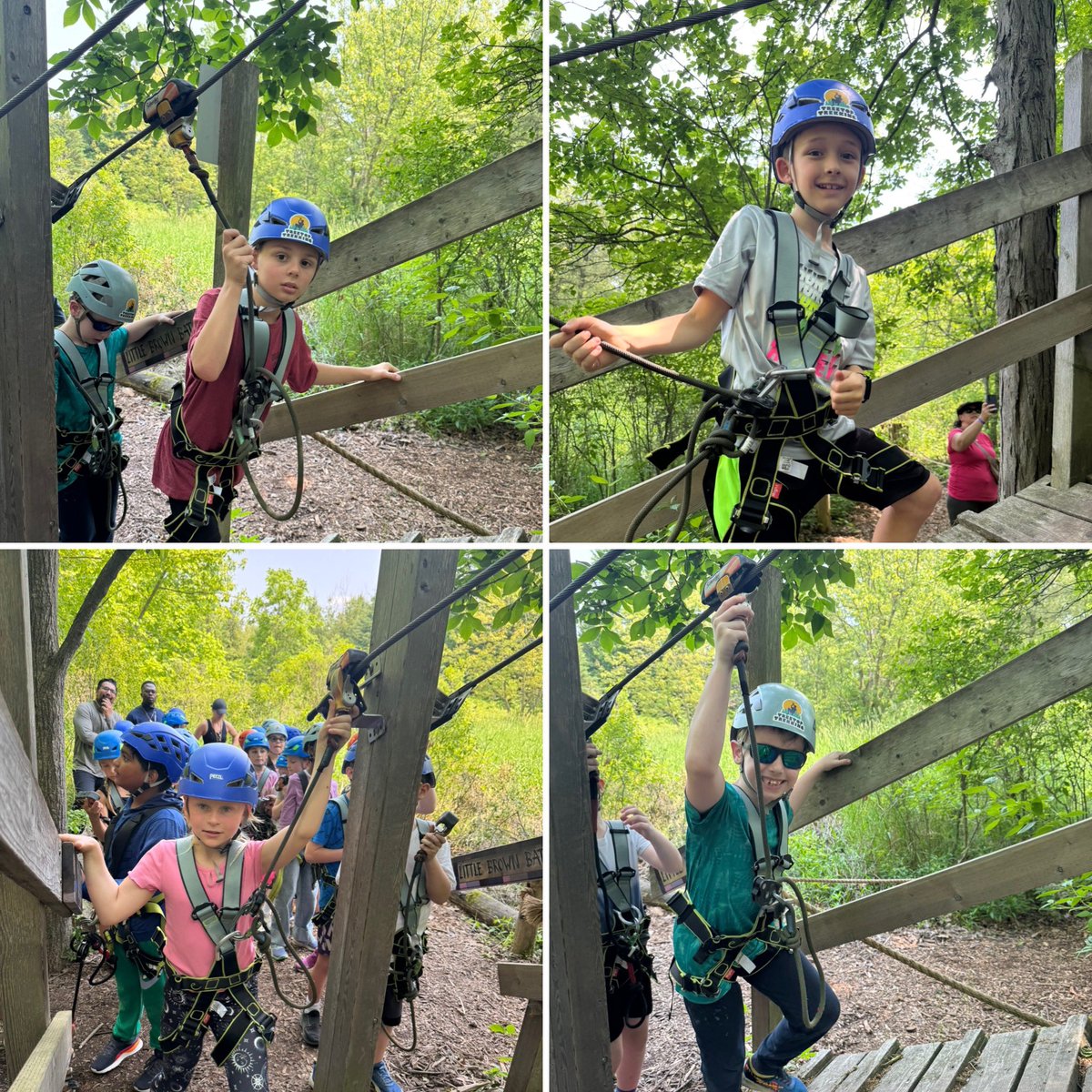 TaraCabral42's tweet photo. 🌲🧗♂️ Yesterday’s adventure brought us high into the trees at TreeTop Trekking! With courage, teamwork, and lots of laughs, our students climbed, zipped, and conquered their fears—one platform at a time! 🌳💪 #OutdoorEducation #TreeTopTrekking #StudentAdventures @shcsparis https://t.co/2R2fXxpgvi