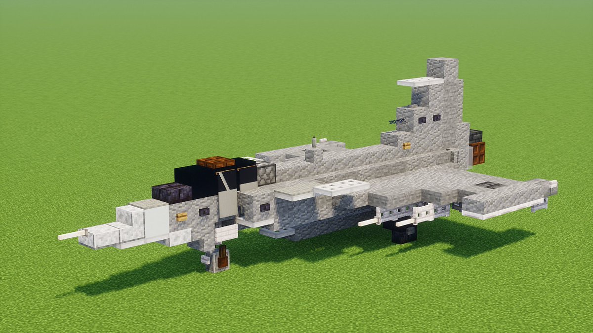 JAS 39 Gripen グリペン
#Minecraft軍事部 #マイクラ軍事部