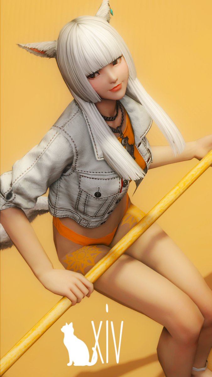 💛🤍💛

#Laha_Logo 
#おはミコ #ミコッテ #FFXIV