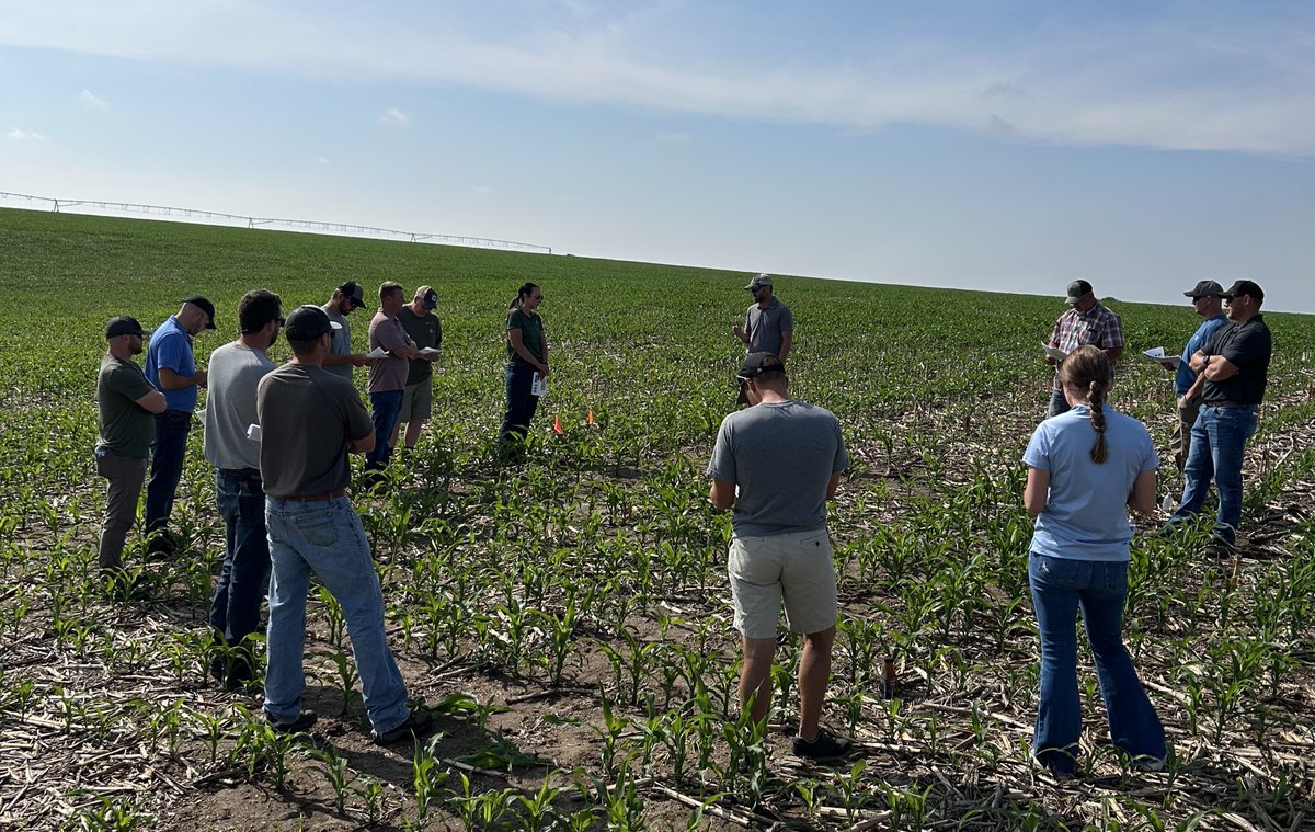 🚶‍🌽 Wrapped up an awesome agronomy training plot walks with our seed dealers! We covered hybrid characterization, seed treatments, and spotlighted some exciting new hybrids for our territory. Big thanks to everyone who came out—this growing season is off to a strong start! 💪