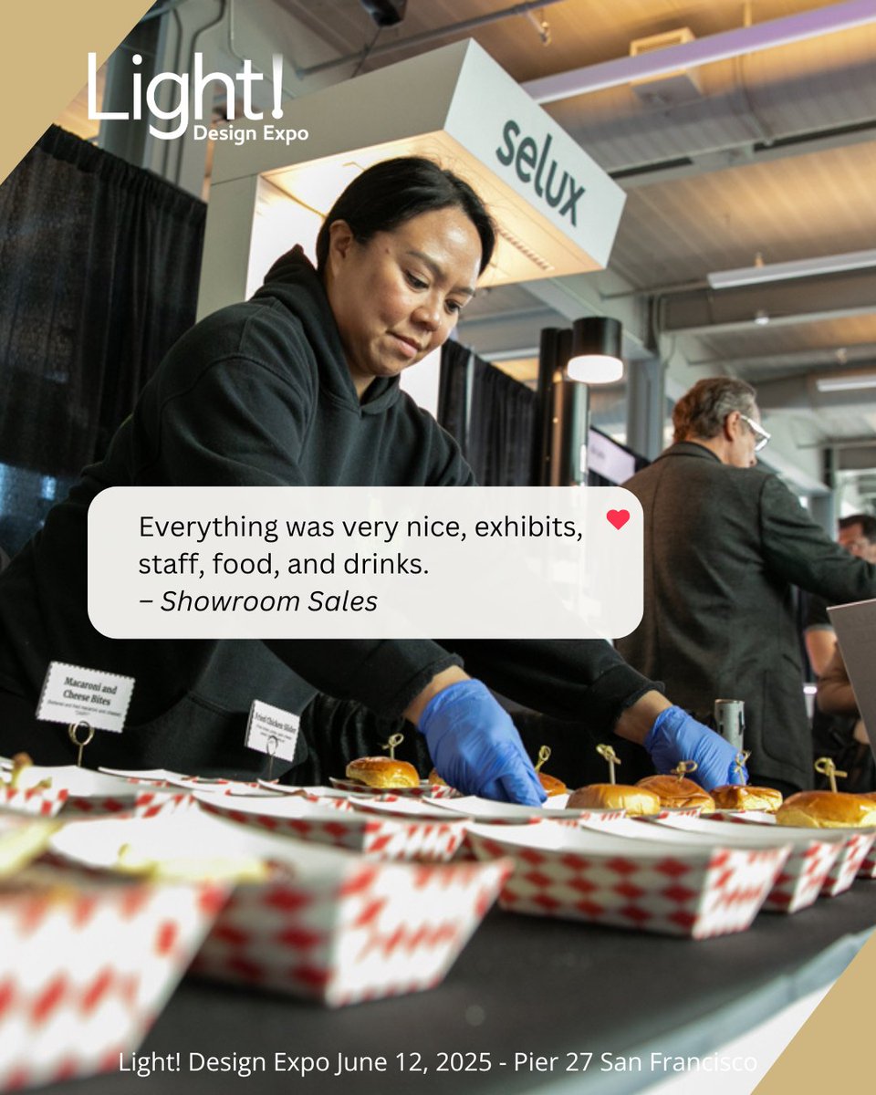 Look What People are Saying About Light Design Expo 
Attendance is FREE - Register Now: zurl.co/EKfJ

 #DesignExpo #ArchitecturalLighting #LightingDesign #Designprofessional #DesignCommunity #ArchitecturalDesign #LightingDesigner