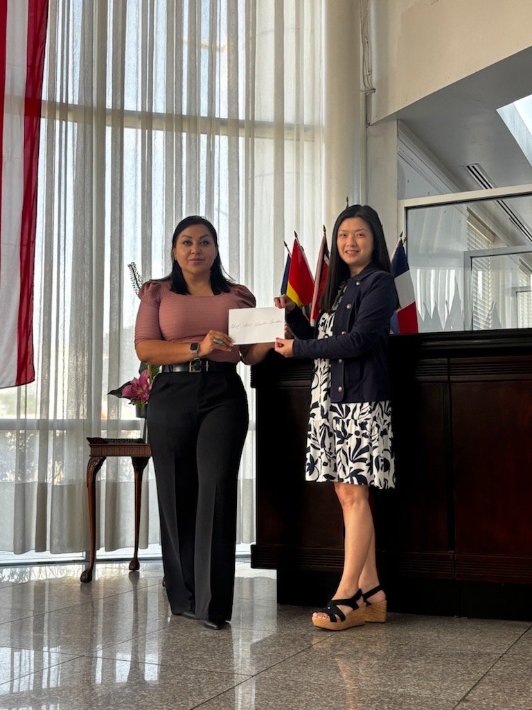 Huge thanks to Oscar's Trim and Carpentry, LLC for their generous $1,000 donation toward our senior scholarship fund! Your support is making a real difference in our students' futures. <a href="/AliefISD/">Alief ISD</a>