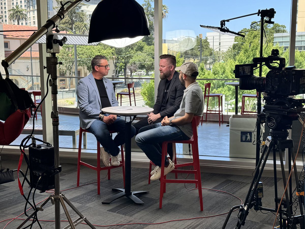 TensorWave (@tensorwavecloud) on Twitter photo Behind the scenes: <a href="/jtatarchuk/">Jeff Tatarchuk</a>, <a href="/alexmashrabov/">Alex π§© Scaling Video GenAI</a>, and <a href="/maddsey/">Bryan Madden</a> talking VOID RUN, GenAI, and MI325X GPUs. Behind the scenes: <a href="/jtatarchuk/">Jeff Tatarchuk</a>, <a href="/alexmashrabov/">Alex π§© Scaling Video GenAI</a>, and <a href="/maddsey/">Bryan Madden</a> talking VOID RUN, GenAI, and MI325X GPUs.