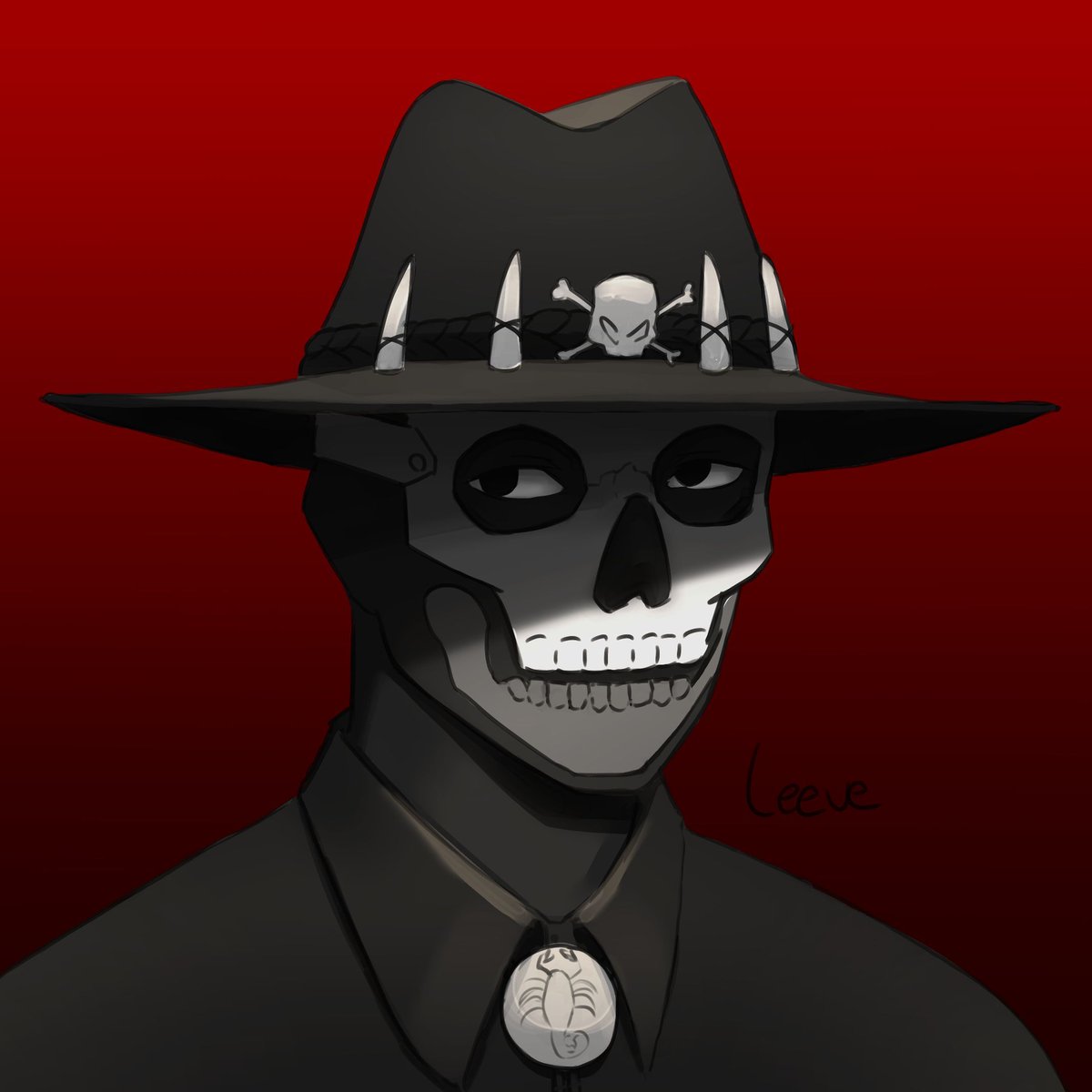 Leeve_art's tweet photo. Quick sketch of Gunslinger Ghost cause i'm done with military gear 

#ghost #simonghostriley #COD https://t.co/e1sHVJSPqx