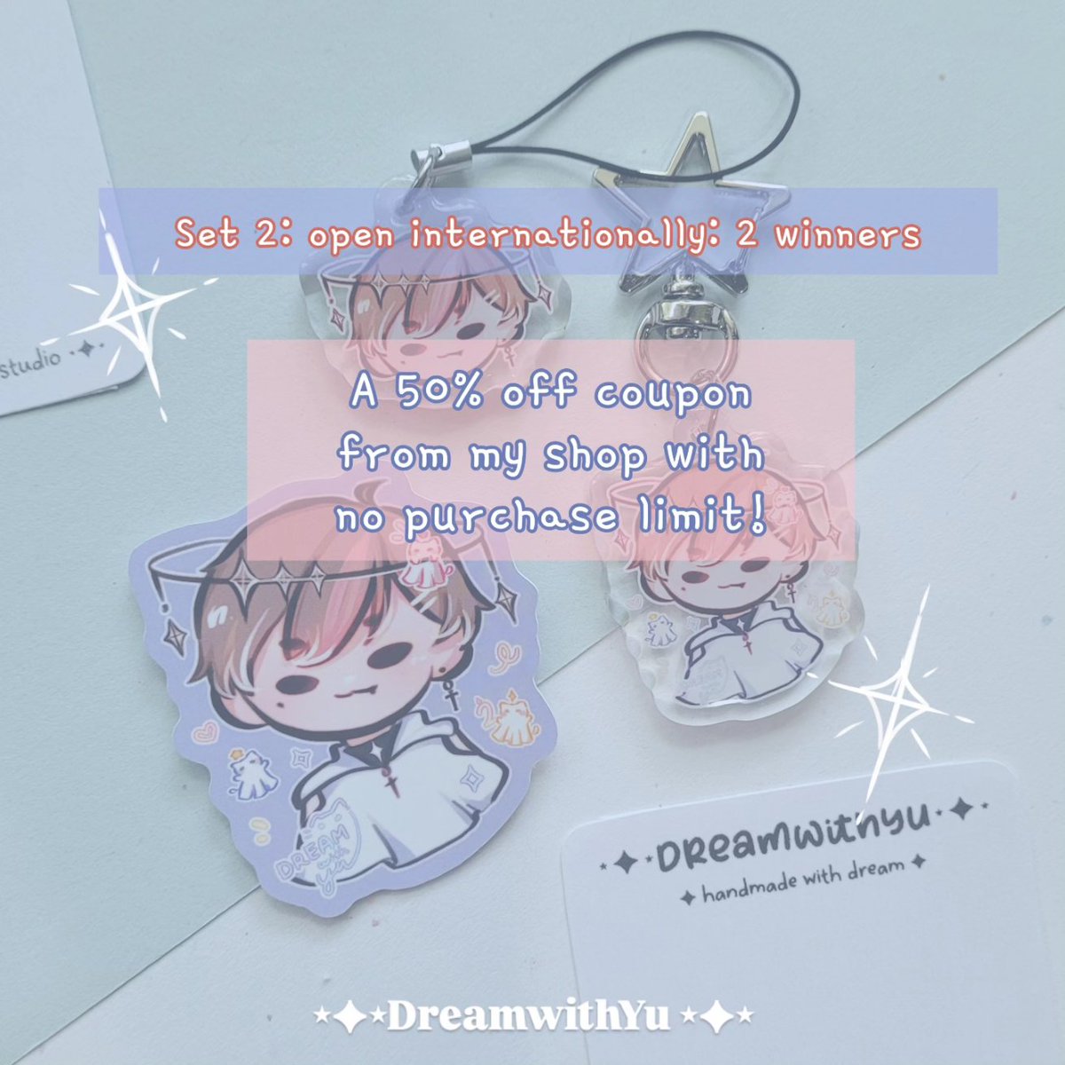 _yu_dyarts's tweet photo. My 2nd anniv. GIVEAWAY is here!!✨️💌🎉 https://t.co/HhXDqciLhZ