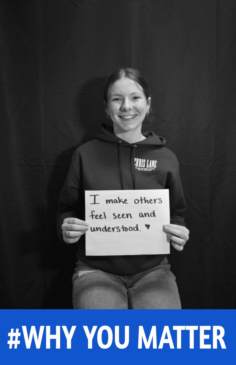 MidlandPS's tweet photo. High school can be tough. Midland High's Varsity Student Leadership class developed #WhyYouMatter to help Chemics recognize their importance &amp; worth, photographing > 950 students' w/ their 'why' statements &amp; displaying them around the school. What a powerful message! https://t.co/3yKryQ9EyA