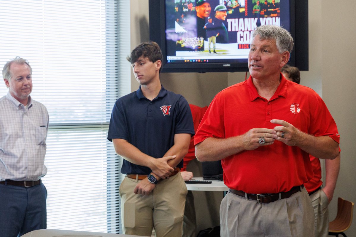 Thank you to everyone who came out today to celebrate #ICCBSB Coach Rick Collier on his retirement!
#RollTribeForever