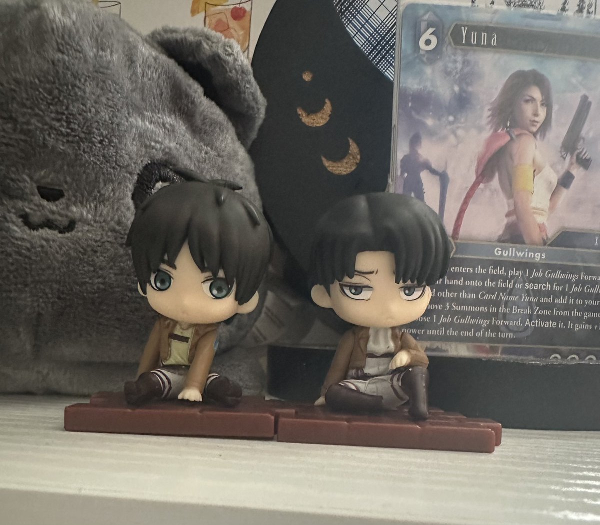 CecelFrost's tweet image. Levi and Eren so cute
