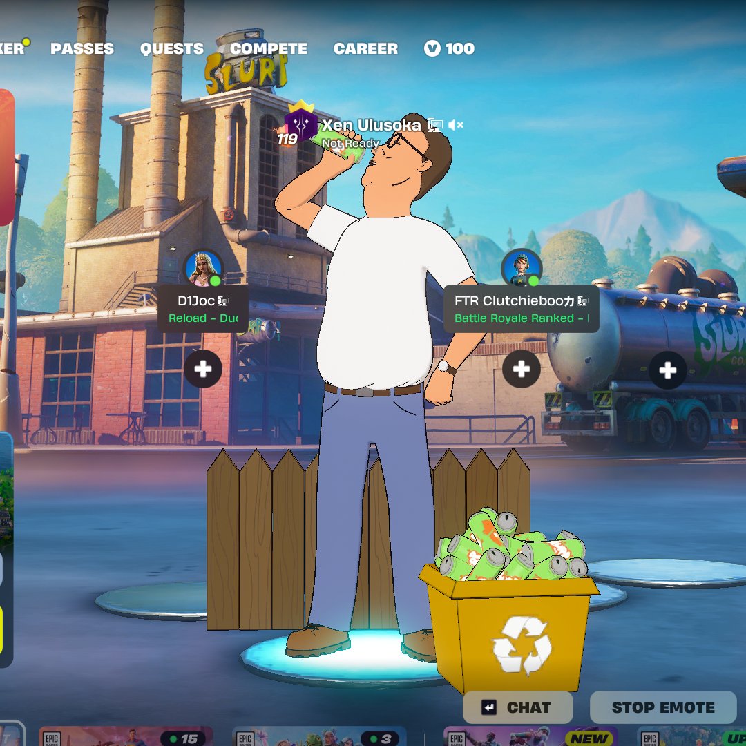 HUGE SHOUTOUT to <a href="/EpicGames/">Epic Games Store</a>  <a href="/Fortnite/">Fortnite</a> for Hank Hill, Cleveland Brown and Bob Belcher EARLY!!! Theyre absolutely spot on lol Make sure to use Code ULUSOKA when they drop in the shop June 13th at 8pm est! Each Bundle will be 2k each! #Epicpartner