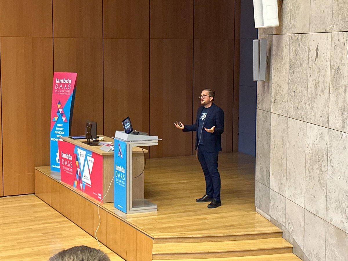 EncodePanda's tweet image. I gave talk today at @LambdaDays "Choreographing Distributed Systems: A Functional Approach"
This was fun!
