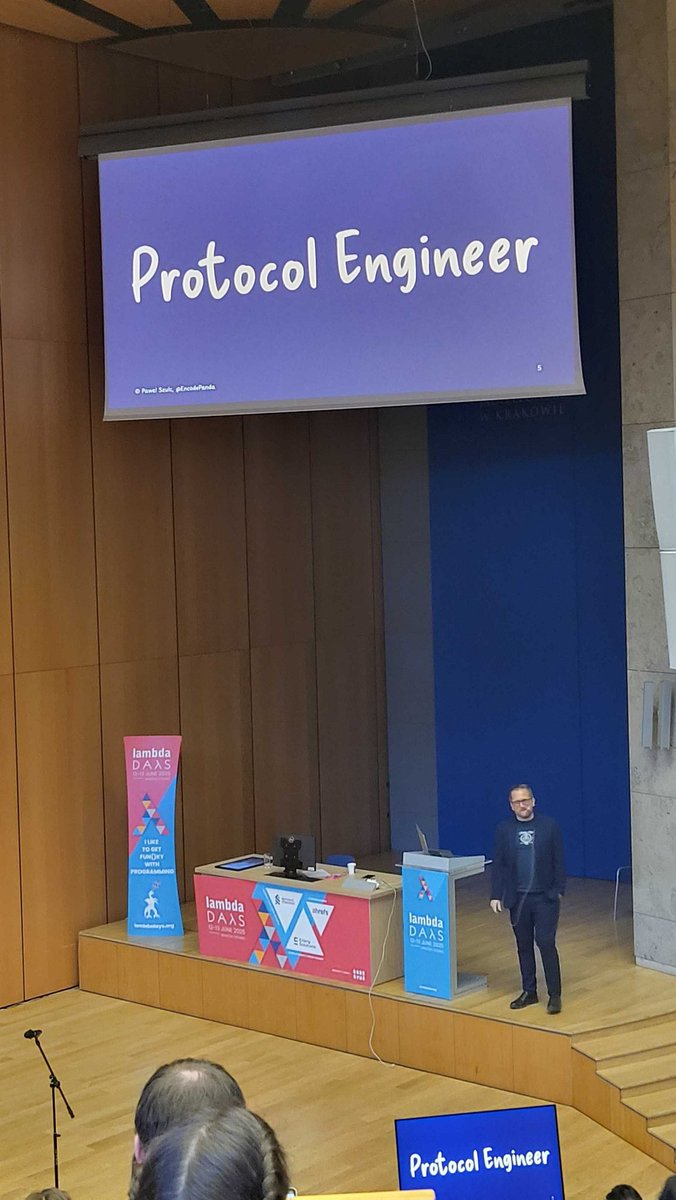 EncodePanda's tweet image. I gave talk today at @LambdaDays "Choreographing Distributed Systems: A Functional Approach"
This was fun!