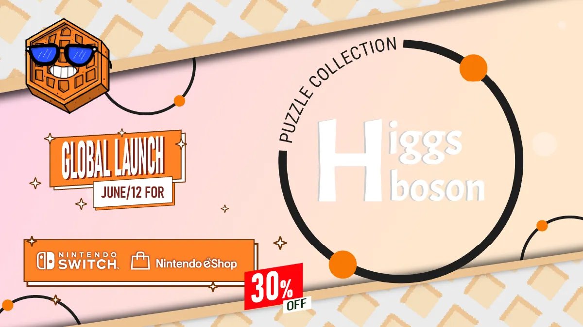 Spin the world, not the spheres! 🌀
Higgs Boson Collection is out now For Nintendo Switch! There are 3 brilliant puzzle games that’ll flip your brain upside down and we’re giving away a copy!! 🌌

To enter:
🌀 RT and Like
🌌 Follow us
🎯 Tag friends for bonus chances
Every 25 RTs