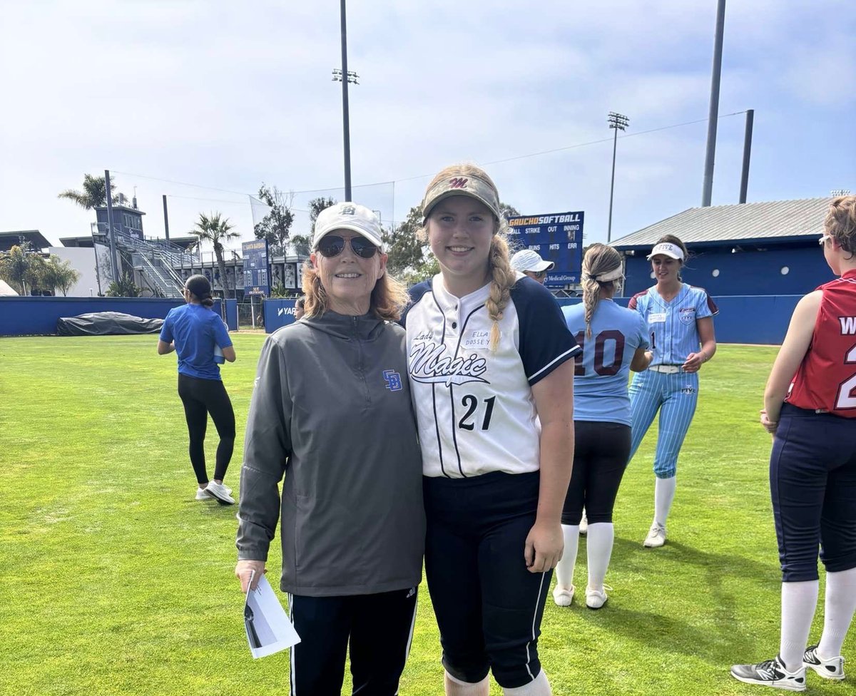 Ella Dossey 2028 (@elladossey2028) on Twitter photo Thank you <a href="/UCSBSoftball/">UC Santa Barbara Softball</a> for a great camp. I enjoyed working with the coaches and players. Looking forward to the next one! <a href="/Coach_Jo_Evans/">Jo Evans</a> <a href="/CoachHugs19/">Rachel Huggins</a> <a href="/Amy_Hayes22/">Amy Hayes</a> <a href="/Jj10J/">Joy Jackson</a> <a href="/LM_Munoz_Asia/">Lady Magic Munoz- Asia</a> Thank you <a href="/UCSBSoftball/">UC Santa Barbara Softball</a> for a great camp. I enjoyed working with the coaches and players. Looking forward to the next one! <a href="/Coach_Jo_Evans/">Jo Evans</a> <a href="/CoachHugs19/">Rachel Huggins</a> <a href="/Amy_Hayes22/">Amy Hayes</a> <a href="/Jj10J/">Joy Jackson</a> <a href="/LM_Munoz_Asia/">Lady Magic Munoz- Asia</a>