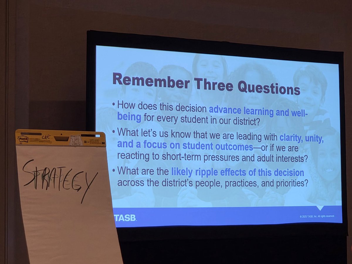 Learning never stops. Having in-depth, engaging discussions with <a href="/TrishForLISD/">Trish For LISD</a>, Nekosi Nelson, Bruce Gearing in the session "Governing with Purpose: The Mindset and Mission of Effective School Boards" #tasbsli