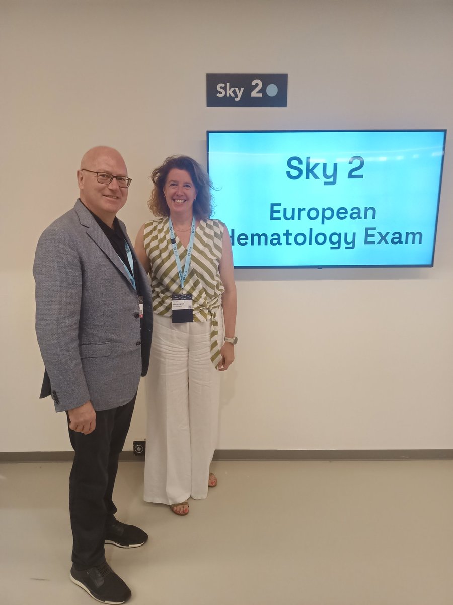 J. Tomás Navarro (@jtomasnavarro) on Twitter photo Today I hand over Marielle Wodergem the task of chairing the European Hematoly Exam. I am sure the project will grow with her leadership.
<a href="/EHA_Hematology/">European Hematology Association</a>
#EHA2025 Today I hand over Marielle Wodergem the task of chairing the European Hematoly Exam. I am sure the project will grow with her leadership.
<a href="/EHA_Hematology/">European Hematology Association</a>
#EHA2025