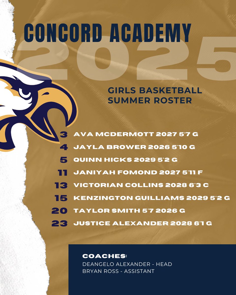 June Live Period is here! Come check out the Lady Eagles at the NCISAA Team Camp at Wesleyan Christian this Saturday!

#CAEagles #LivePeriod #EaglesFly🦅