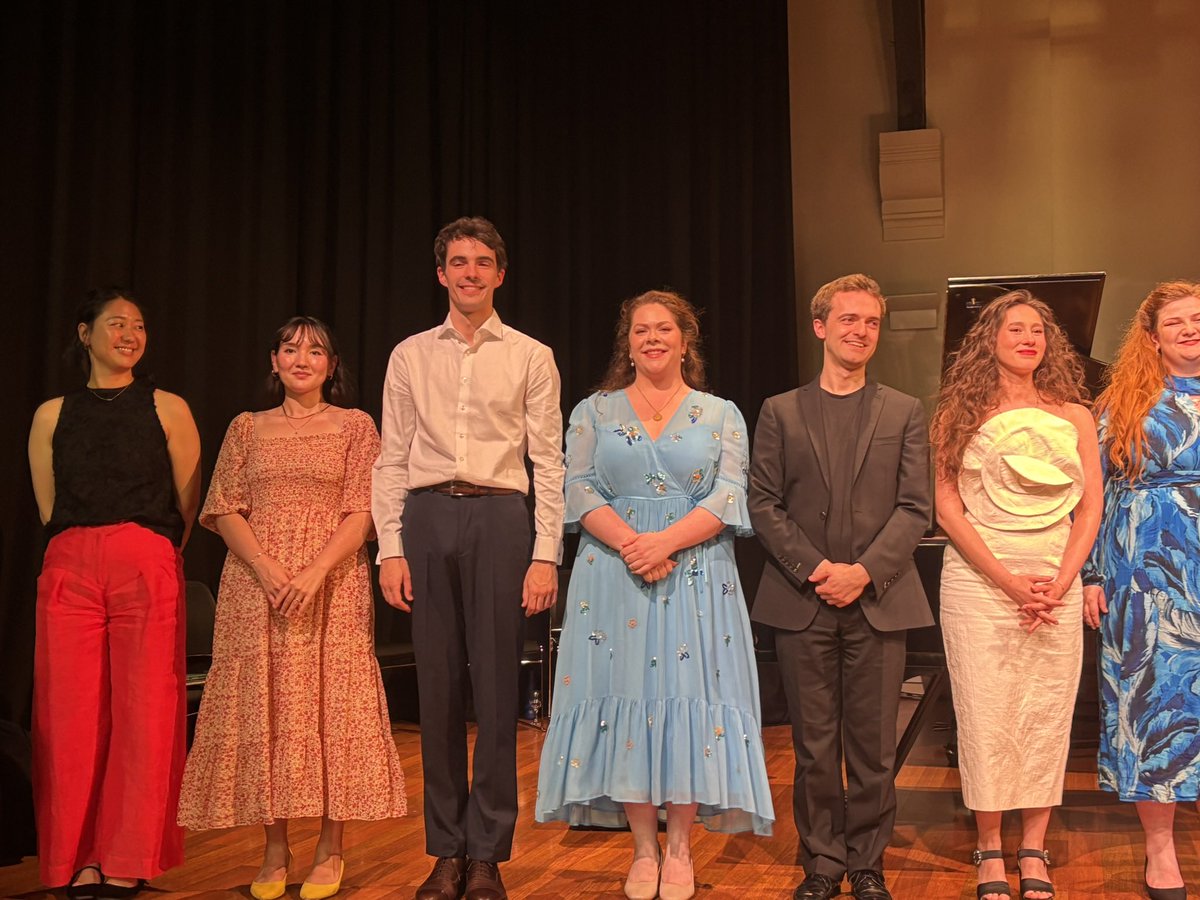 Strewthieruthie's tweet image. Emotional evening 🥲🥲🥲 @natoperastudio saying goodbye to the talented Class of 24/25