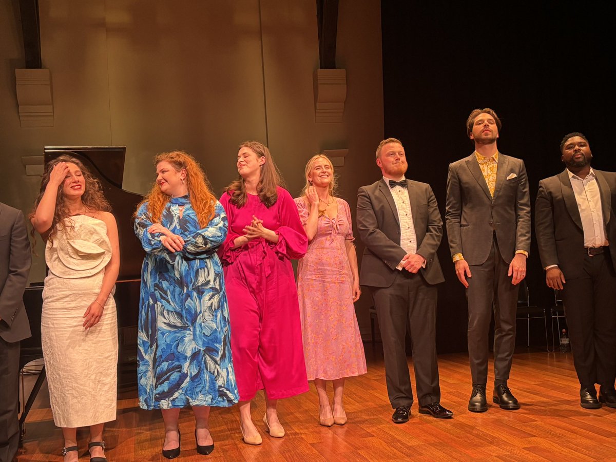 Strewthieruthie's tweet image. Emotional evening 🥲🥲🥲 @natoperastudio saying goodbye to the talented Class of 24/25