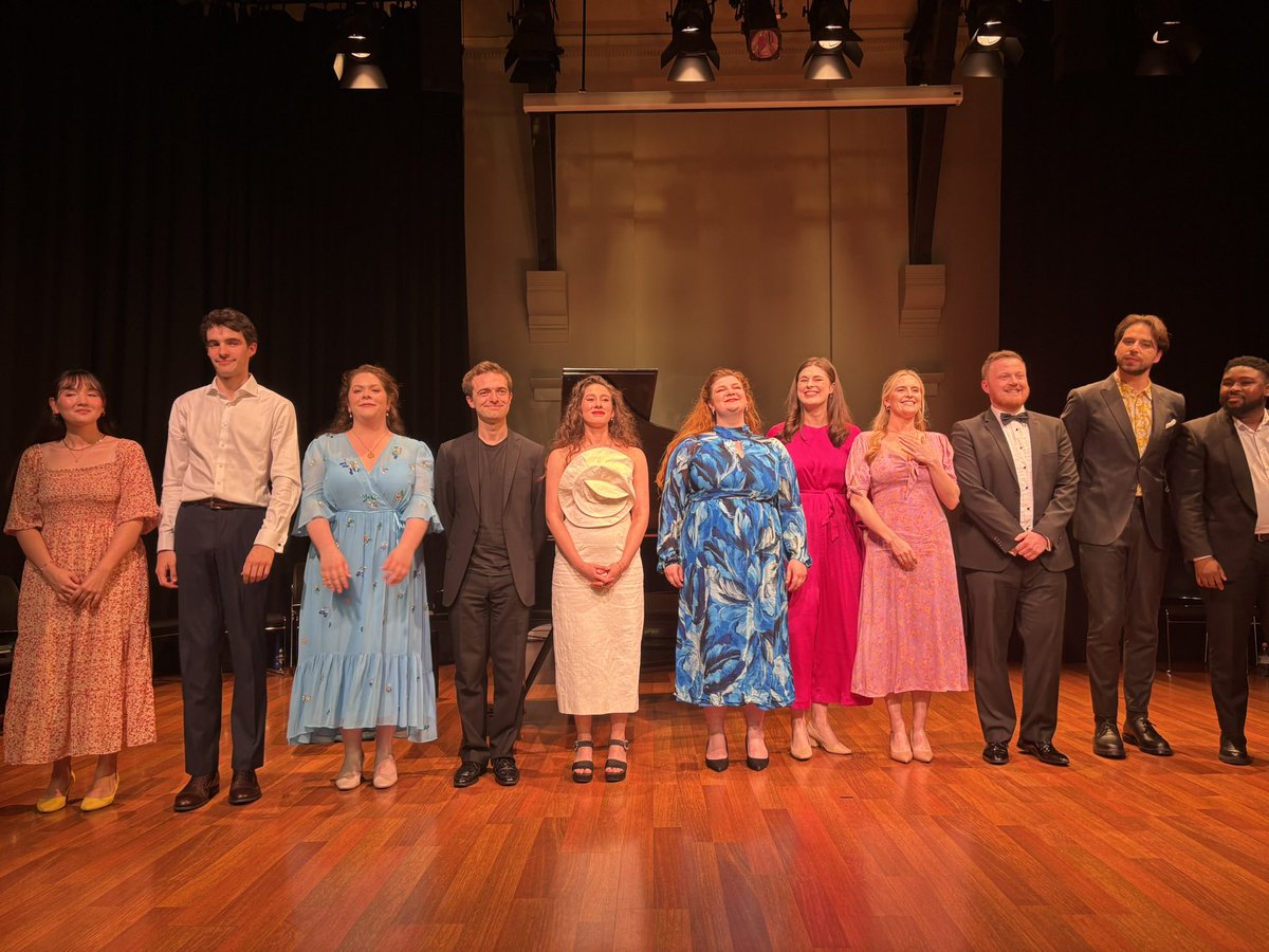 Strewthieruthie's tweet image. Emotional evening 🥲🥲🥲 @natoperastudio saying goodbye to the talented Class of 24/25