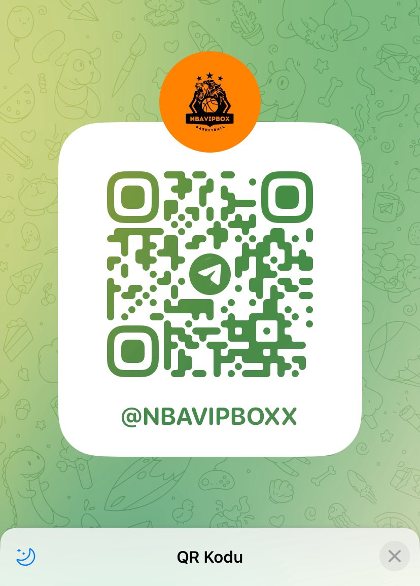 Herkese iyi geceler 😴 

 44.500₺ dağıtımı yapmışız

t.me/nbavipboxx

 NAKİT  İADE ve kampanyalar için takip etmeyi unutmayın

Yeni Telegram kanalımıza katılıp bu gönderiyi RT EDEN 5 kişiye 500₺ verelim toplamda 2500₺

Telegram kanalına katılanlar arasından verilecek