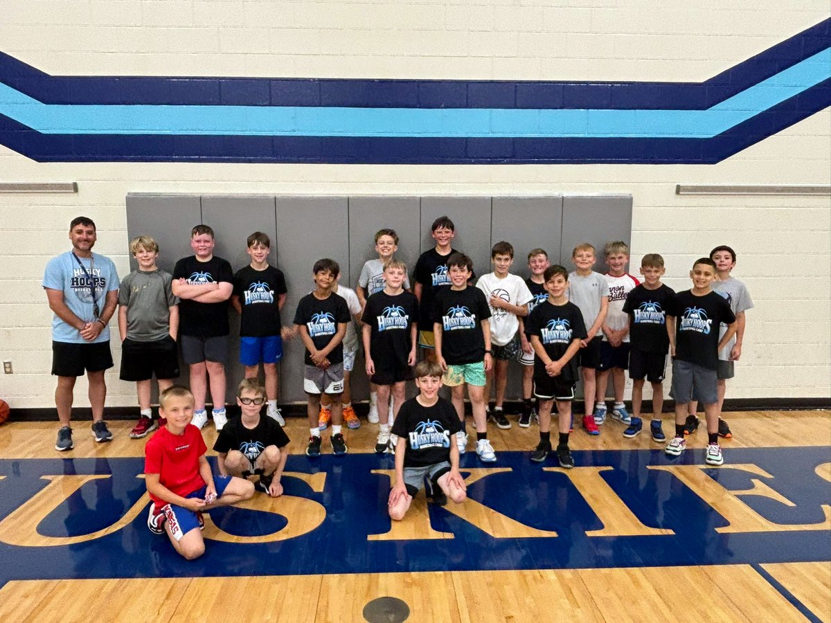 Wrapped up a great week of husky hoops basketball camp. Great turnout this week. Lots of fun, competition, and new memories! #huskyhoops #PRTfamily 🏀