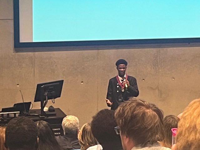 Our very own Young Mayor Shane today spoke in front of an audience of 250, including headteachers &amp; local politicians at the University of Greenwich. Shane held his audience captive with his public speaking skills &amp; demonstrated why he was such a great choice for the YM role.