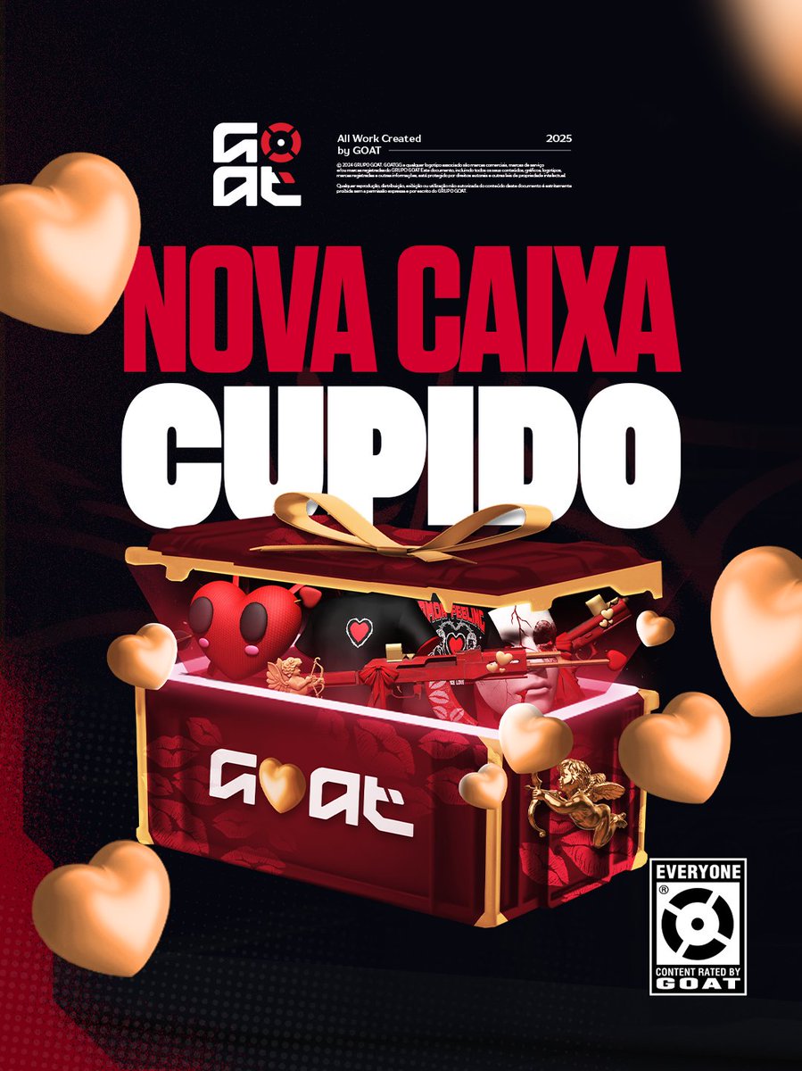 A Caixa Cupido já está disponível na loja! Corre que é por tempo limitado!