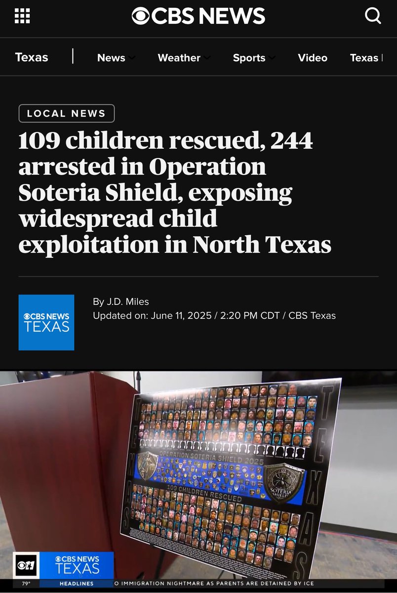 Things you won’t hear about in Trump’s America… Because it’s Texas. 

If this was a Democrat State… it would be plastered all over MSM. 

Texas+MAGA=Pedophiles