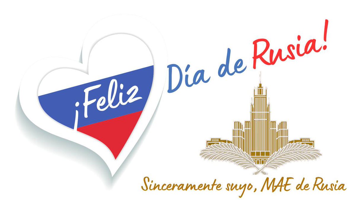 🇷🇺 ¡Feliz Día de Rusia!

#DíaDeRusia #DíaDeRusia2025