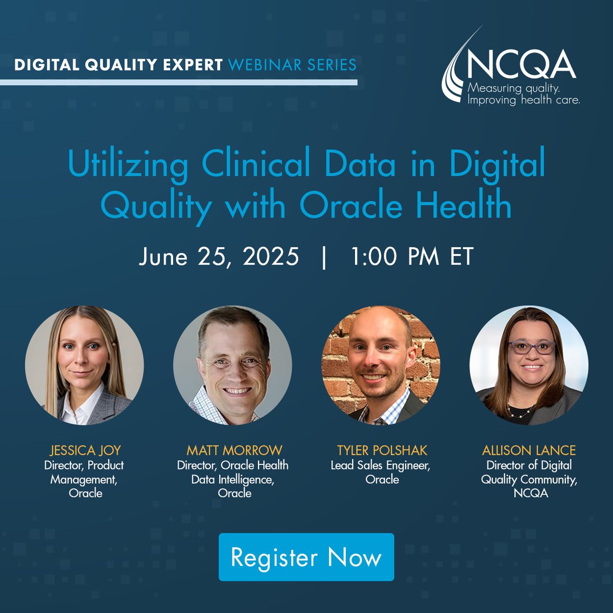 NCQA (@ncqa) on Twitter photo How can clinical data improve care and quality measurement?
Join #NCQA & <a href="/OracleHealth/">Oracle Health</a> to explore real-world strategies for closing care gaps, standardizing data, and using coding systems like SNOMED & LOINC.
🔗 Register today: bit.ly/4jPED0q How can clinical data improve care and quality measurement?
Join #NCQA & <a href="/OracleHealth/">Oracle Health</a> to explore real-world strategies for closing care gaps, standardizing data, and using coding systems like SNOMED & LOINC.
🔗 Register today: bit.ly/4jPED0q
