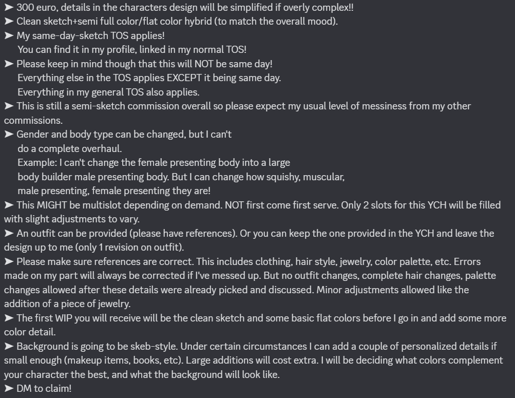 holotheorem's tweet image. 👒🐠OP/EN YCH🐟🌼
Rules in second image!