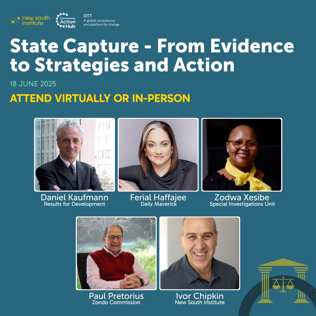 When: Wednesday, 18 June 2025 
Where: GIBS Business School, Johannesburg 
Time: 6:30 PM 

To attend in person, please RSVP here: docs.google.com/forms/d/1O5fHv…… 

To join us online, register here: events.teams.microsoft.com/event/aac29d45…