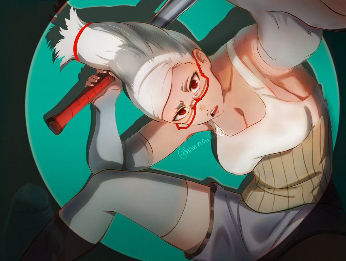 hannacho0's tweet image. seiko from dandadan