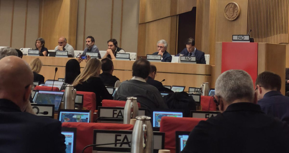 UNGRD's tweet photo. 🔥🌍 María Meza, subdirectora para la Reducción del Riesgo de la #UNGRD, participa en la #FireHubPlenary en Roma 🇮🇹, donde, junto a expertos de todo el mundo, se construyen estrategias para el manejo integral del fuego.
🌿👣 En este espacio, la UNGRD visibiliza el proyecto #EntreTejidos, con la participación de la abuela Lucinda, lideresa Muruy de Leticia, quien promueve el rol de las mujeres indígenas en la gestión del riesgo.
Mediante el programa Amazonía+ y al apoyo de la FAO, esta participación impulsa la equidad, la inclusión y el valor del conocimiento ancestral en escenarios globales.
@mcmezae